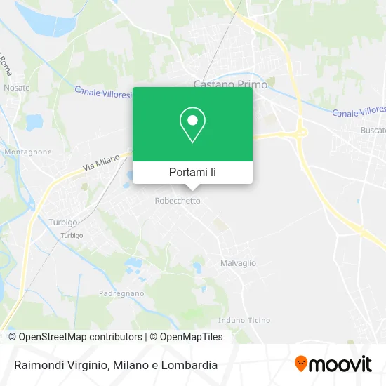 Mappa Raimondi Virginio