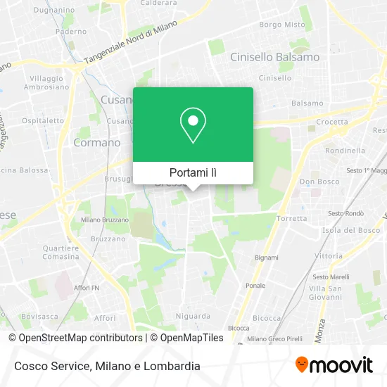 Mappa Cosco Service