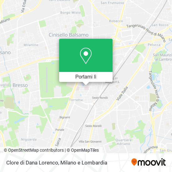 Mappa Clore di Dana Lorenco