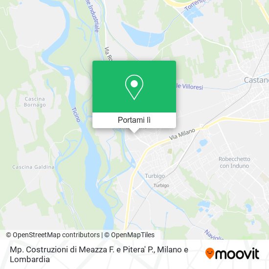 Mappa Mp. Costruzioni di Meazza F. e Pitera' P.