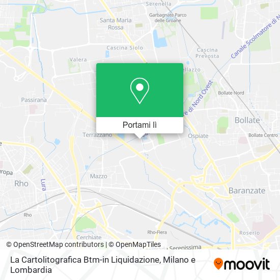 Mappa La Cartolitografica Btm-in Liquidazione