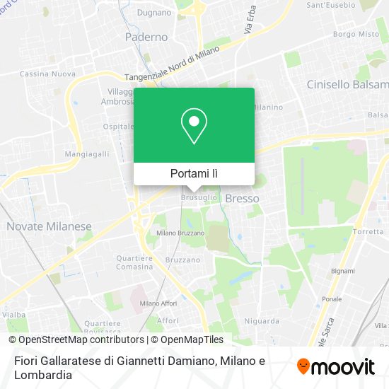 Mappa Fiori Gallaratese di Giannetti Damiano