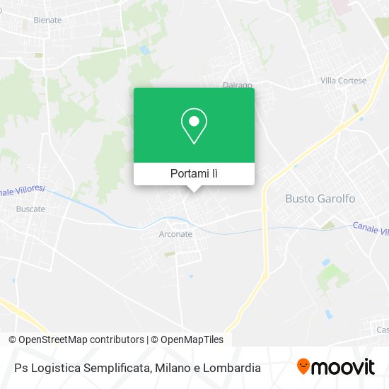 Mappa Ps Logistica Semplificata