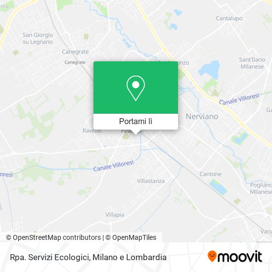 Mappa Rpa. Servizi Ecologici