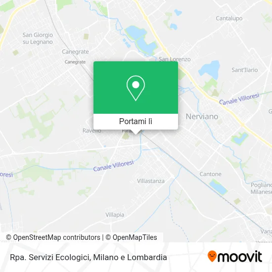 Mappa Rpa. Servizi Ecologici