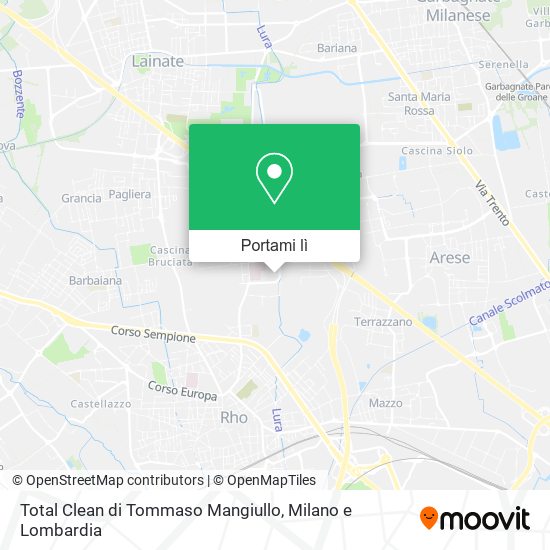 Mappa Total Clean di Tommaso Mangiullo