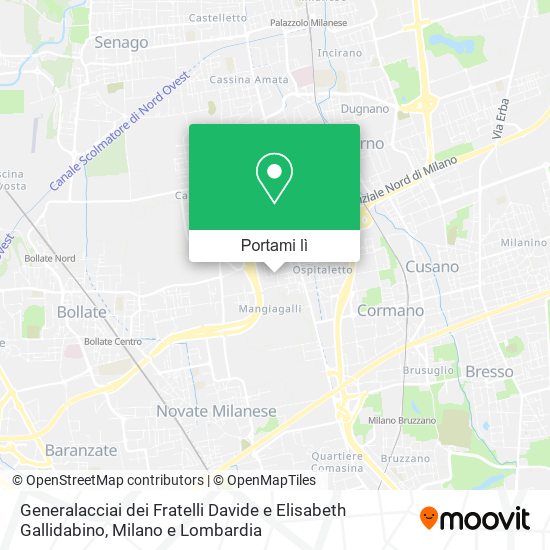 Mappa Generalacciai dei Fratelli Davide e Elisabeth Gallidabino