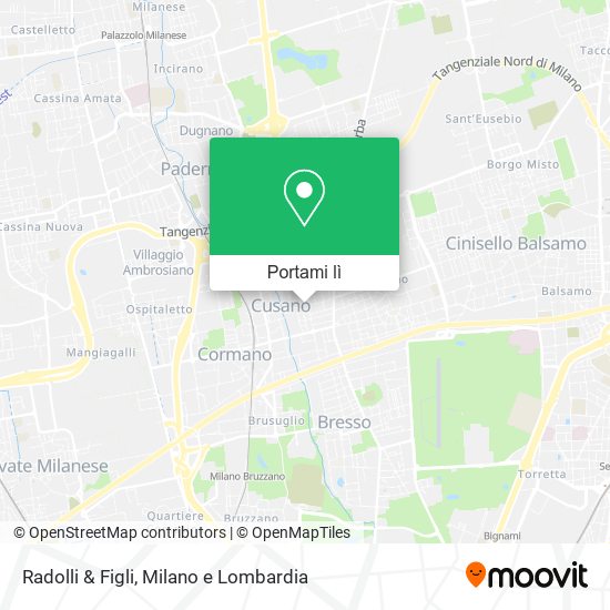Mappa Radolli & Figli