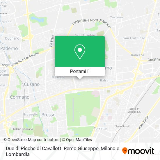 Mappa Due di Picche di Cavallotti Remo Giuseppe