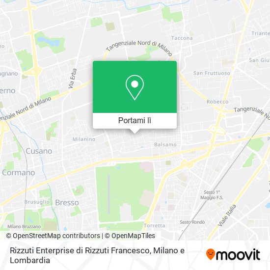 Mappa Rizzuti Enterprise di Rizzuti Francesco