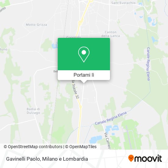 Mappa Gavinelli Paolo