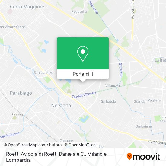 Mappa Roetti Avicola di Roetti Daniela e C.