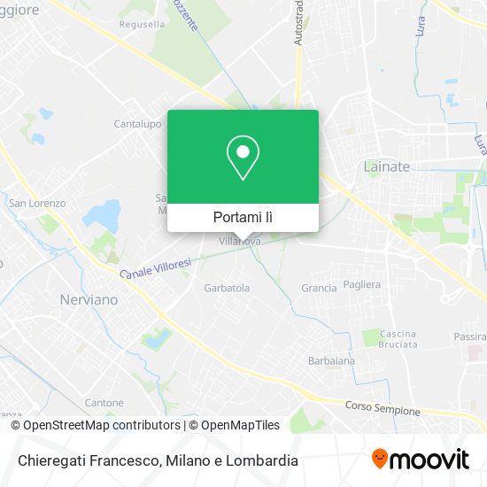 Mappa Chieregati Francesco