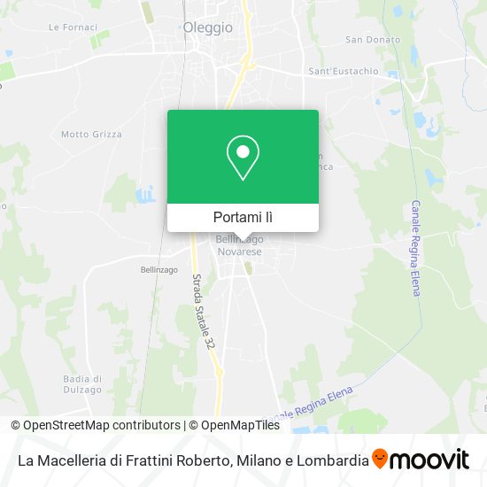 Mappa La Macelleria di Frattini Roberto