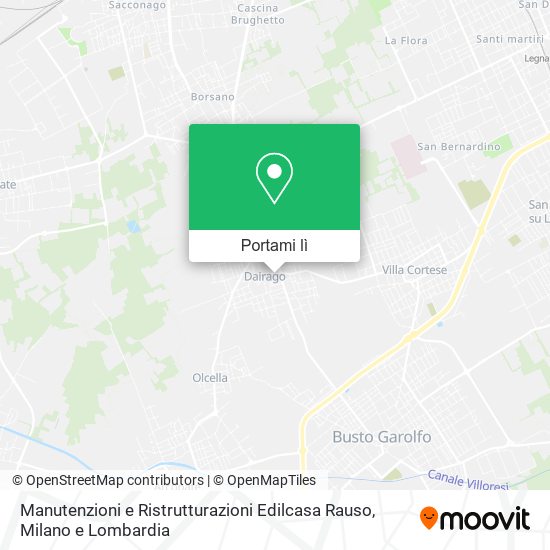 Mappa Manutenzioni e Ristrutturazioni Edilcasa Rauso