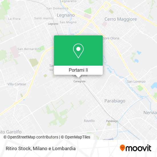 Mappa Ritiro Stock