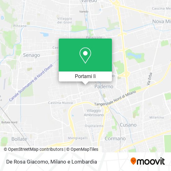 Mappa De Rosa Giacomo