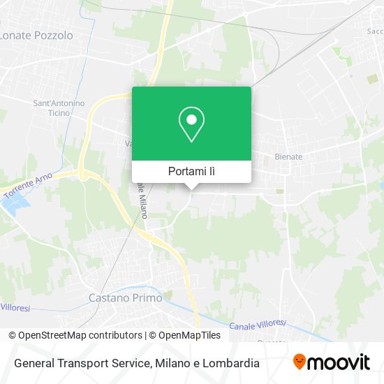 Mappa General Transport Service