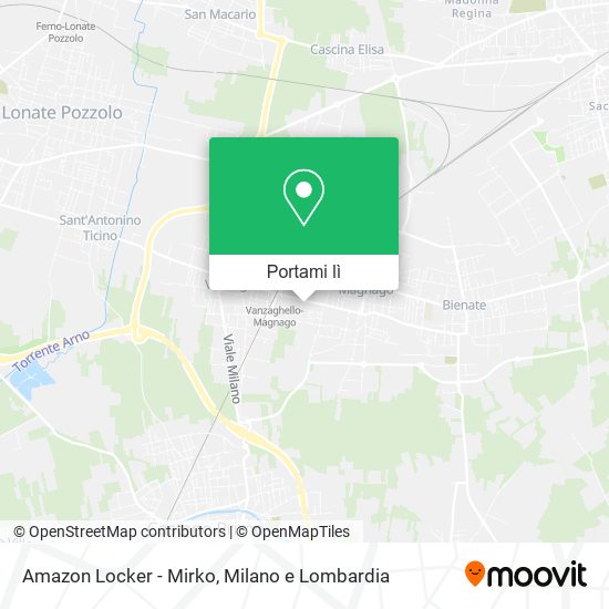 Mappa Amazon Locker - Mirko