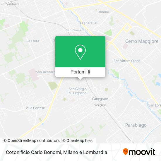Mappa Cotonificio Carlo Bonomi