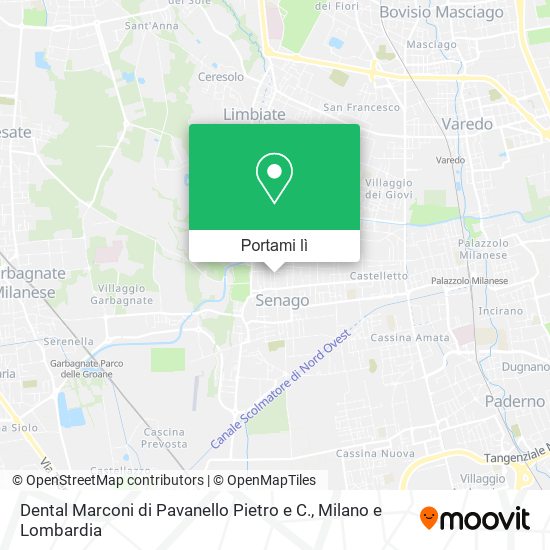 Mappa Dental Marconi di Pavanello Pietro e C.