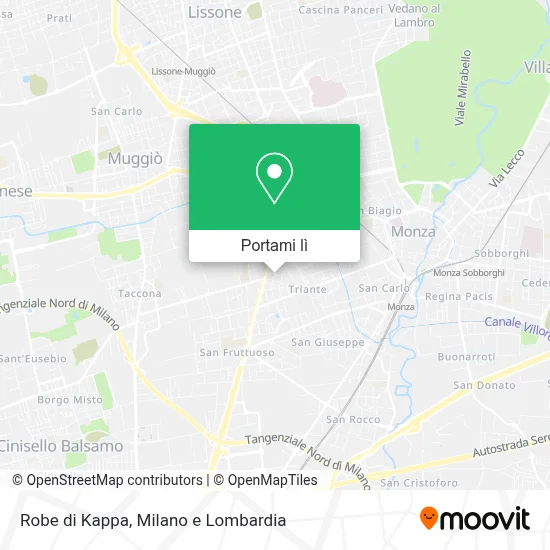 Mappa Robe di Kappa