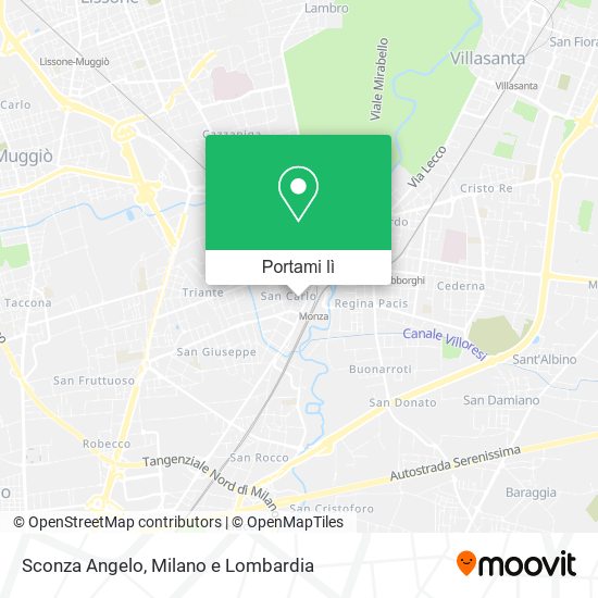 Mappa Sconza Angelo