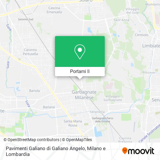 Mappa Pavimenti Galiano di Galiano Angelo