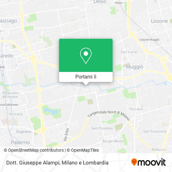 Mappa Dott. Giuseppe Alampi
