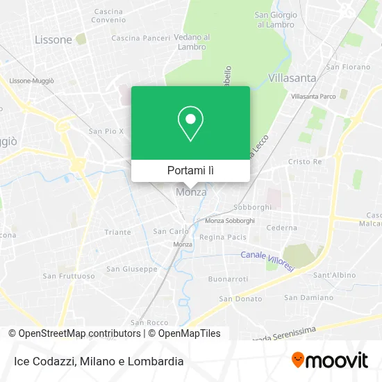 Mappa Ice Codazzi