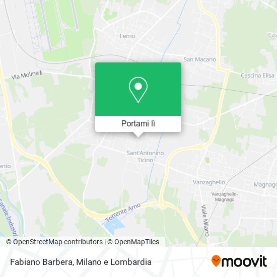 Mappa Fabiano Barbera