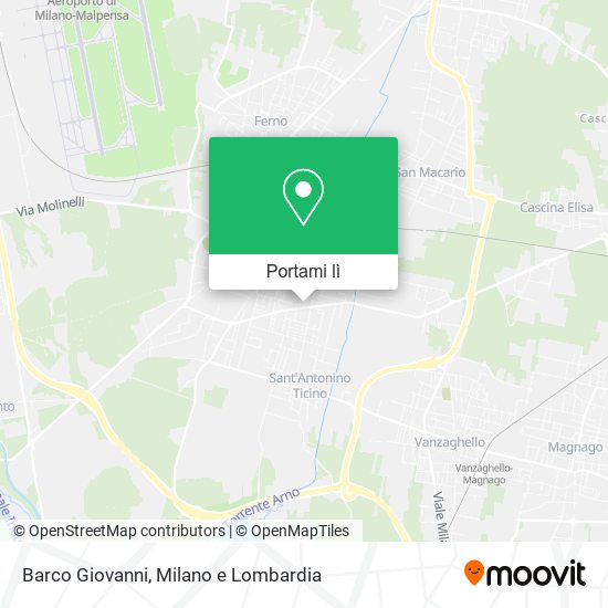 Mappa Barco Giovanni
