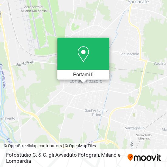 Mappa Fotostudio C. & C. gli Avveduto Fotografi