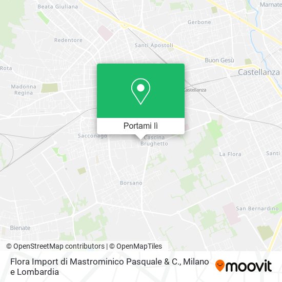 Mappa Flora Import di Mastrominico Pasquale & C.