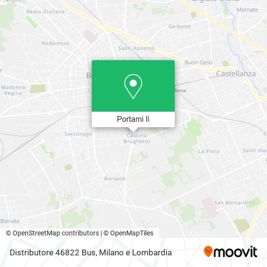 Mappa Distributore 46822 Bus