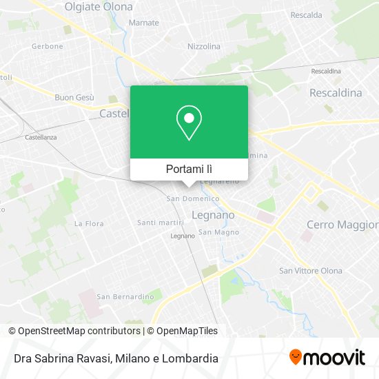 Mappa Dra Sabrina Ravasi