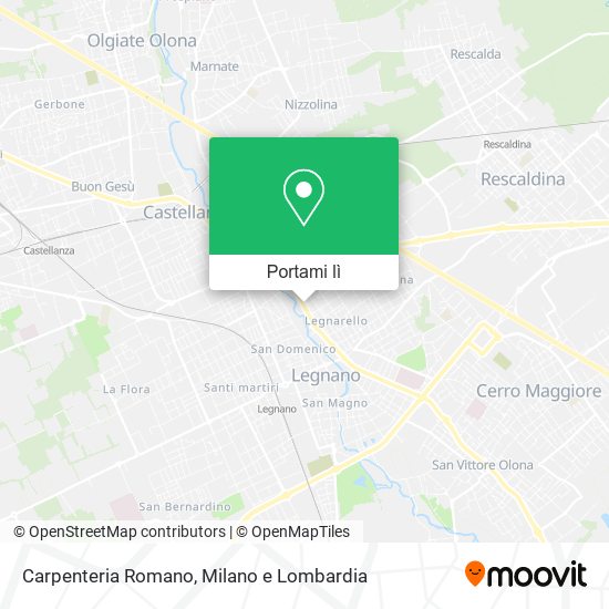 Mappa Carpenteria Romano