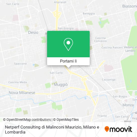 Mappa Netperf Consulting di Malinconi Maurizio