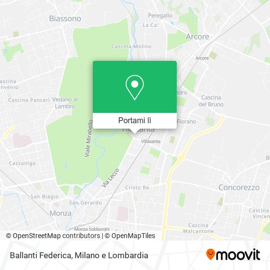 Mappa Ballanti Federica