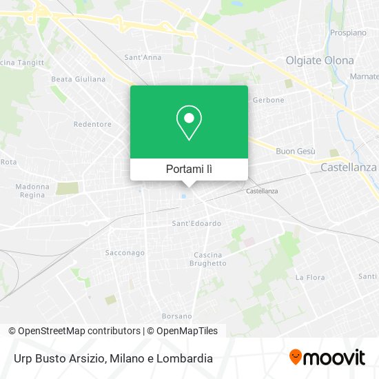 Mappa Urp Busto Arsizio