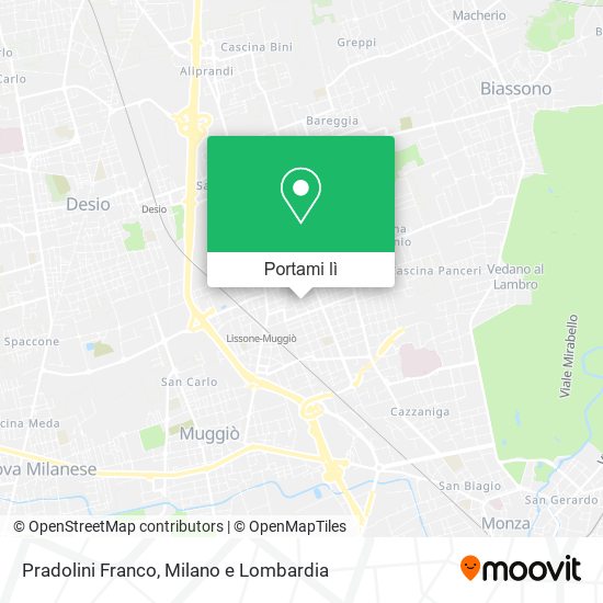Mappa Pradolini Franco