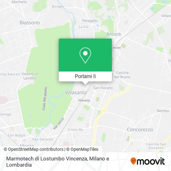 Mappa Marmotech di Lostumbo Vincenza