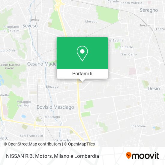 Mappa NISSAN R.B. Motors