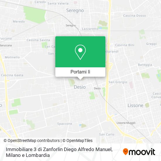 Mappa Immobiliare 3 di Zanforlin Diego Alfredo Manuel