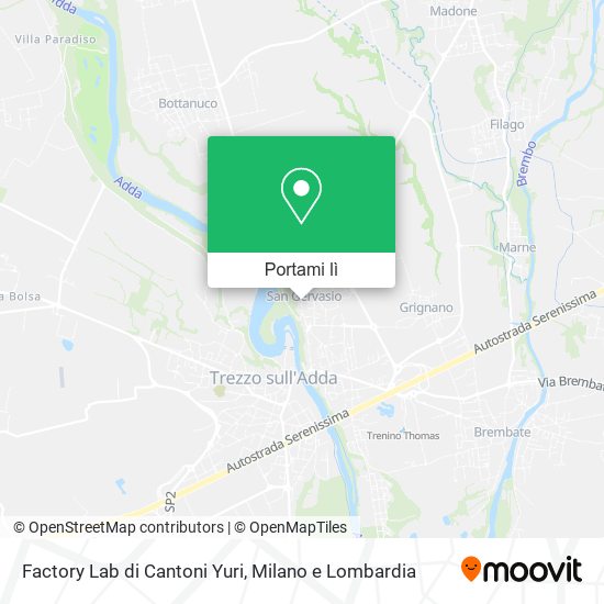 Mappa Factory Lab di Cantoni Yuri