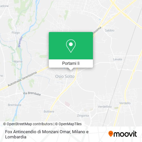 Mappa Fox Antincendio di Monzani Omar