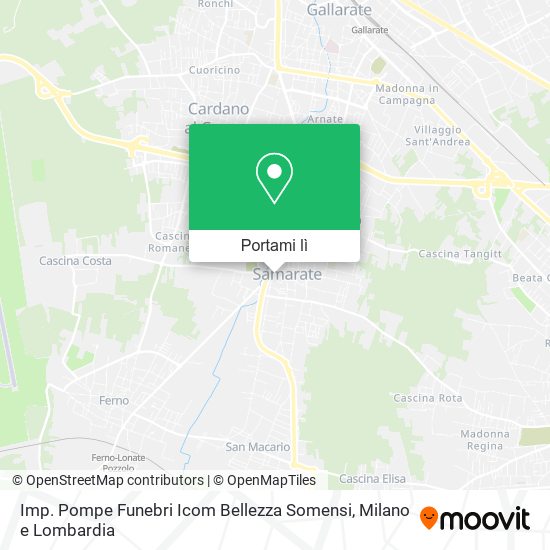 Mappa Imp. Pompe Funebri Icom Bellezza Somensi