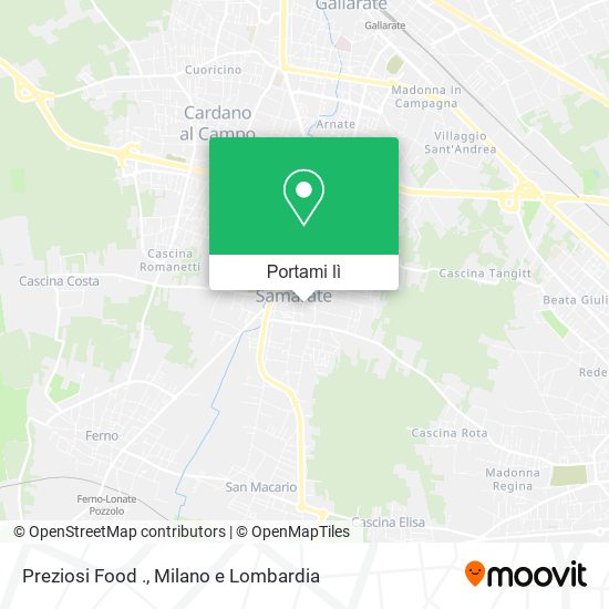 Mappa Preziosi Food .