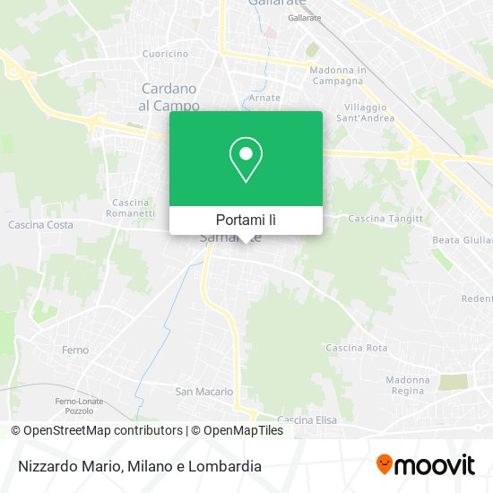 Mappa Nizzardo Mario
