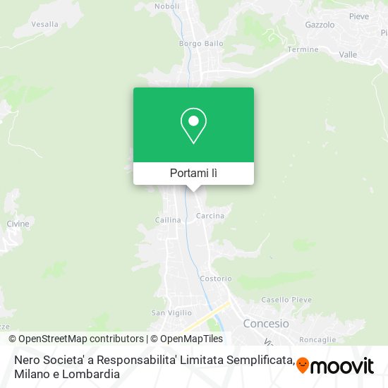 Mappa Nero Societa' a Responsabilita' Limitata Semplificata